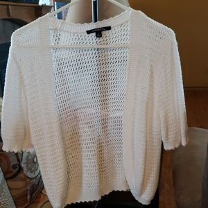 Cardigan shrugs white